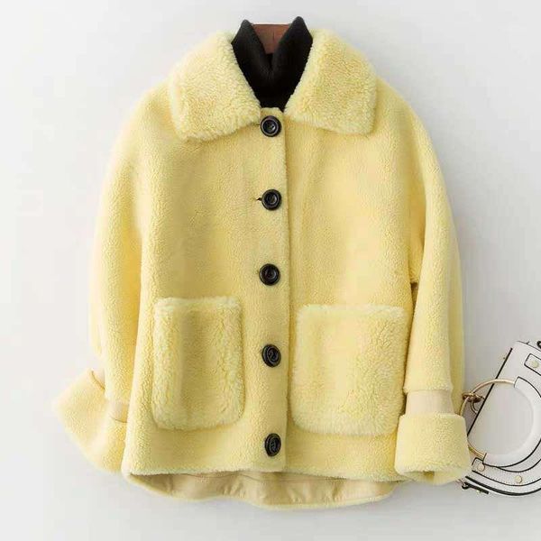 woman 2021 autumn winter new type sheep shearing coat real sheep fur coat female natural fur jacket lady casual loose outerwear1, Black
woman 2021 autumn winter new type sheep shearing coat real sheep fur coat female natural fur jacket lady casual loose outerwear1, Black