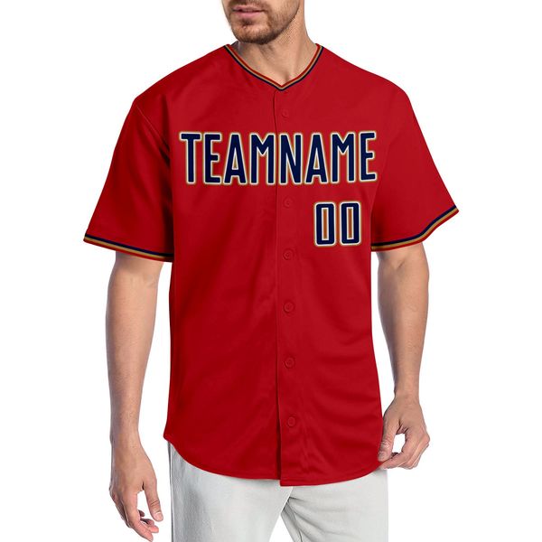 custom red navy-old gold-006666666666666666666666 authentic baseball jersey, Blue;black 
custom red navy-old gold-006666666666666666666666 authentic baseball jersey, Blue;black