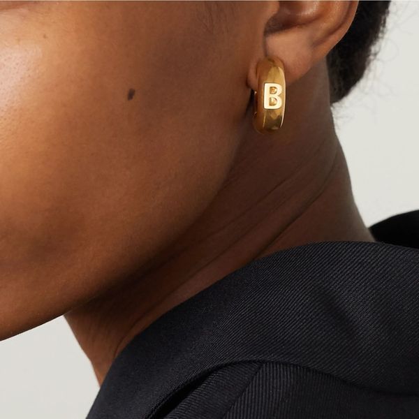 charm designer jewelry women french letter b circle earrings female luxury retro hoop fashion, Golden
charm designer jewelry women french letter b circle earrings female luxury retro hoop fashion, Golden