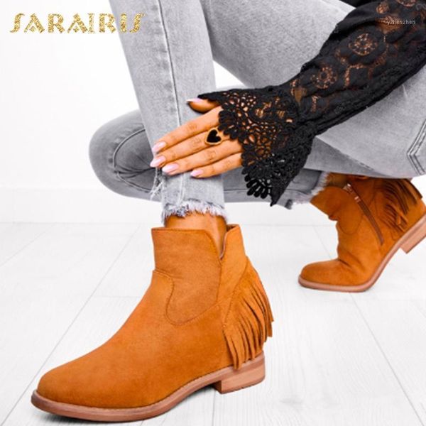 boots sarairis brand 2021 vintage fringes fashion ankle shoes women western boots1, Black
boots sarairis brand 2021 vintage fringes fashion ankle shoes women western boots1, Black