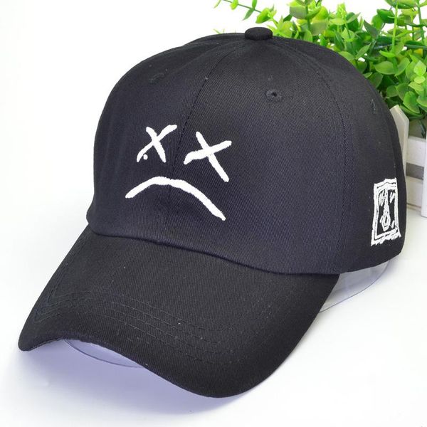 ball caps peep dad hat embroidery 100% cotton baseball cap sad face xxxtentacion hip hop love lil.peep snapback women men, Blue;gray
ball caps peep dad hat embroidery 100% cotton baseball cap sad face xxxtentacion hip hop love lil.peep snapback women men, Blue;gray