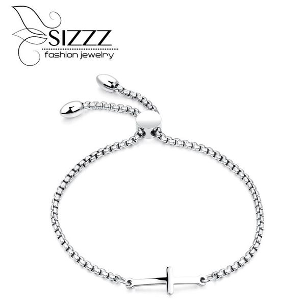 charm bracelets sizzz 2021 fashion simple student accessories cross bracelet ladies jewelry stretchable adjustable length, Golden;silver
charm bracelets sizzz 2021 fashion simple student accessories cross bracelet ladies jewelry stretchable adjustable length, Golden;silver