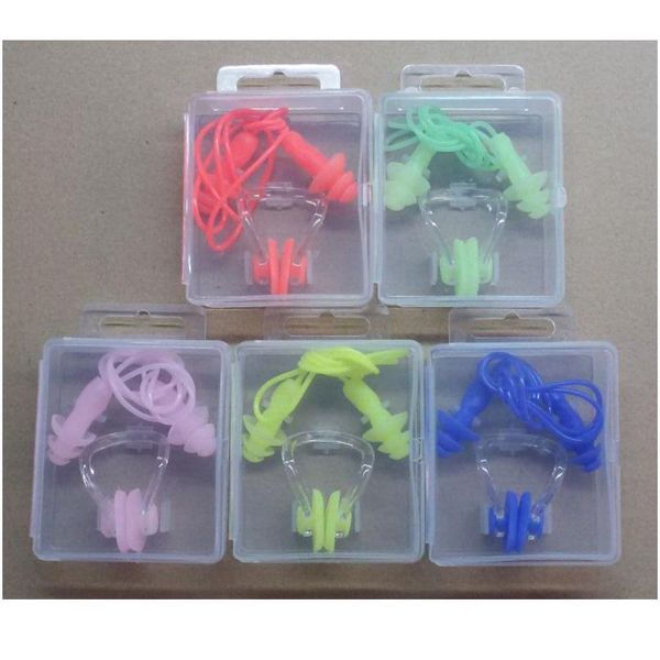 2sets waterproof soft sile swimming ear plugs nose clip set box packed corded earplug for surfing diving learning jllgoo
2sets waterproof soft sile swimming ear plugs nose clip set box packed corded earplug for surfing diving learning jllgoo