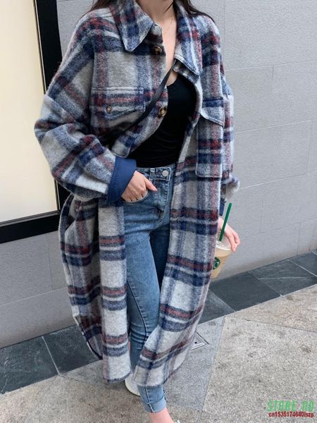 blue plaid trench coat women 2020 spring autumn new casual korean fashion lapel wool over the knee long coat z220, Tan;black
blue plaid trench coat women 2020 spring autumn new casual korean fashion lapel wool over the knee long coat z220, Tan;black