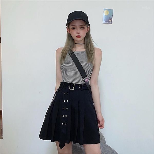 spring summer women's skirts korean style solid color high waist pleated skirt new slim and thin short female skirt gx6091, Black
spring summer women's skirts korean style solid color high waist pleated skirt new slim and thin short female skirt gx6091, Black