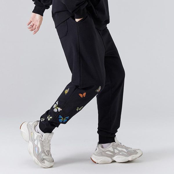 autumn trousers literary men's hip-hop casual pants ethnic trend loose sweatpants tide brand embroidery trousers, Black
autumn trousers literary men's hip-hop casual pants ethnic trend loose sweatpants tide brand embroidery trousers, Black
