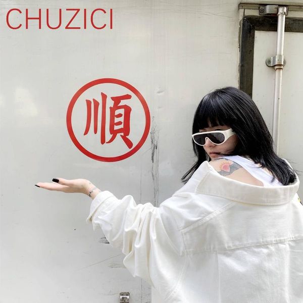 sunglasses chuzici modern retro round frame narrow ins wind street eyewear, White;black
sunglasses chuzici modern retro round frame narrow ins wind street eyewear, White;black