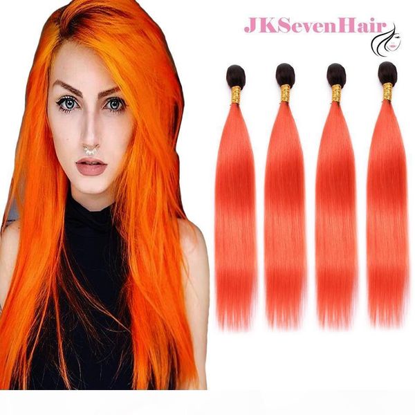 ombre dark root orange straight virgin brazilian human hair extensions 4 bundles 1b orange indian malaysian peruvian remy hair weaves, Black
ombre dark root orange straight virgin brazilian human hair extensions 4 bundles 1b orange indian malaysian peruvian remy hair weaves, Black