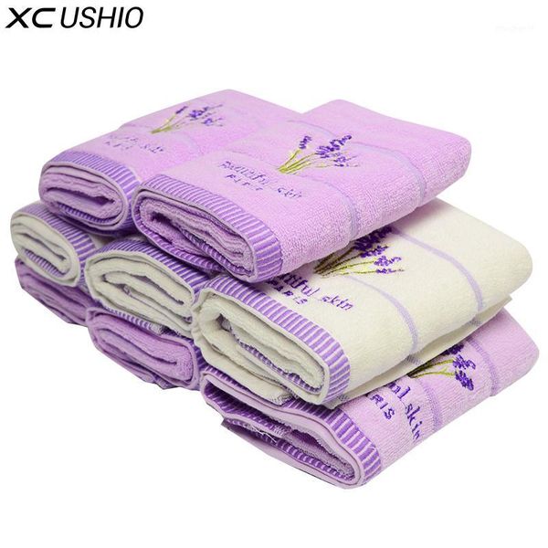 xc ushio 5pcs/set 100% cotton 34*75cm lavender face towel hand towel washcloth lovers gift toalla de cara facies linteum1
xc ushio 5pcs/set 100% cotton 34*75cm lavender face towel hand towel washcloth lovers gift toalla de cara facies linteum1
