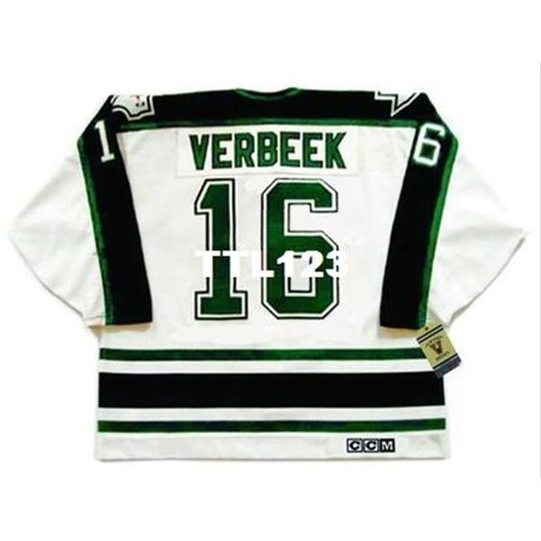 mens #16 pat verbeek dallass stars 1990 ccm vintage hockey jersey or custom any name or number retro jersey, Black
mens #16 pat verbeek dallass stars 1990 ccm vintage hockey jersey or custom any name or number retro jersey, Black