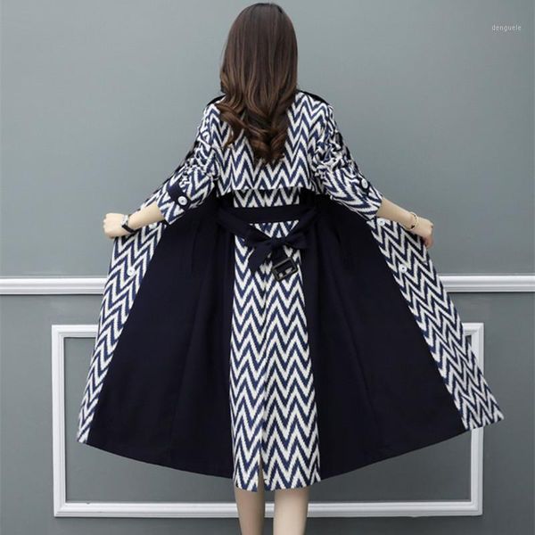 spring autumn trench coat women clothes luxury trench coat female plaid texture patchwork long england elegant overcoats1, Tan;black
spring autumn trench coat women clothes luxury trench coat female plaid texture patchwork long england elegant overcoats1, Tan;black