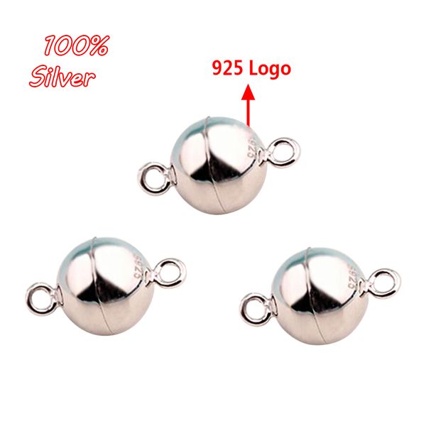 100% 925 sterling silver ball shape magnetic clasp converter 6mm 8mm bracelet necklace jewelry making accessories wholesale, Blue;slivery
100% 925 sterling silver ball shape magnetic clasp converter 6mm 8mm bracelet necklace jewelry making accessories wholesale, Blue;slivery