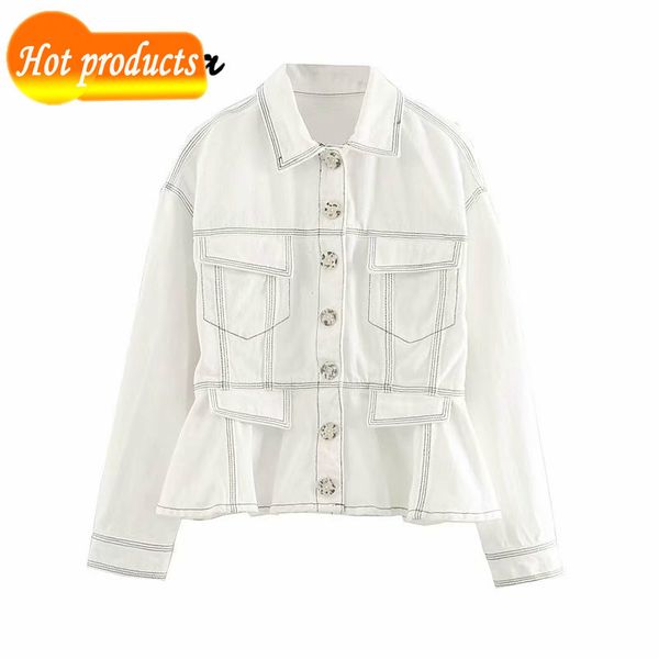women jean women's long sleeve jacket white jeans new denim jackets for the female boyfriend style n4bf, Black;brown
women jean women's long sleeve jacket white jeans new denim jackets for the female boyfriend style n4bf, Black;brown