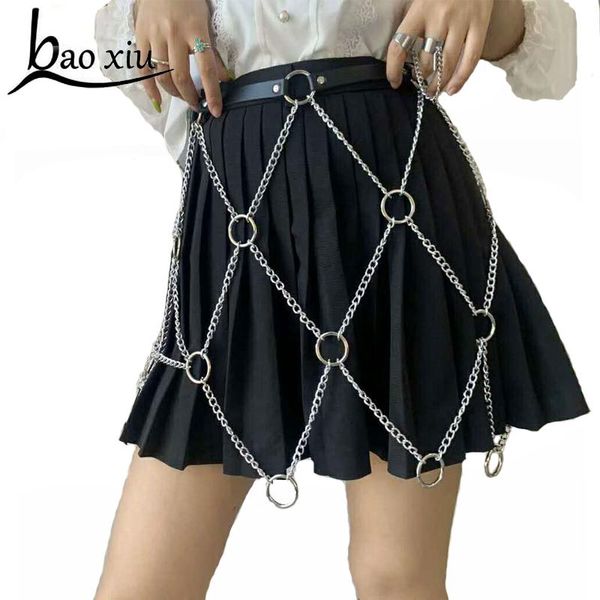 2020 new punk harness lingerie belt garter tassel chain leather harness bondage cage straps woman harajuku leather waist belts, Black;brown
2020 new punk harness lingerie belt garter tassel chain leather harness bondage cage straps woman harajuku leather waist belts, Black;brown