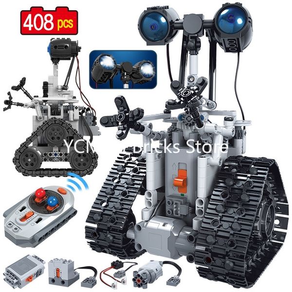 constructor fit lego technic city 408pcs creative пульт дистанционного управления интеллектуальный робот rc электрические строительные блок
constructor fit lego technic city 408pcs creative пульт дистанционного управления интеллектуальный робот rc электрические строительные блок