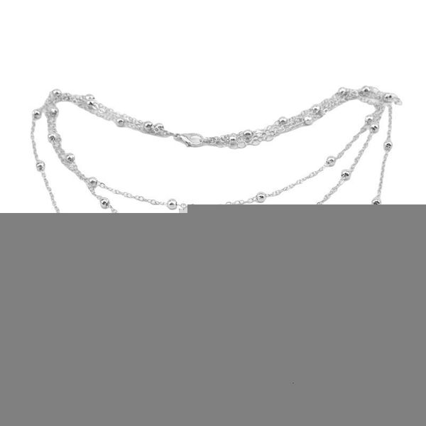 new boho simulated pearl jewelry multi layer beads choker necklaces for women pendant vintage fashion jewelry, Silver
new boho simulated pearl jewelry multi layer beads choker necklaces for women pendant vintage fashion jewelry, Silver