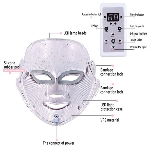 beauty star 7 colors led facial mask led pn therapy face mask skin care rejuvenation acne mask face beauty spa led face
beauty star 7 colors led facial mask led pn therapy face mask skin care rejuvenation acne mask face beauty spa led face