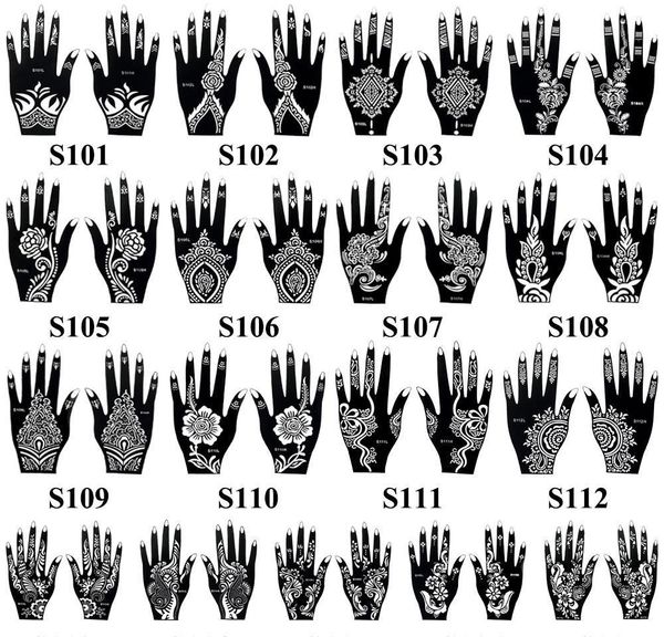 wholesale-1 pair henna tattoo stencil beautiful flower pattern design for women body hands mehndi airbrush art p wmtrcj comb2010
wholesale-1 pair henna tattoo stencil beautiful flower pattern design for women body hands mehndi airbrush art p wmtrcj comb2010