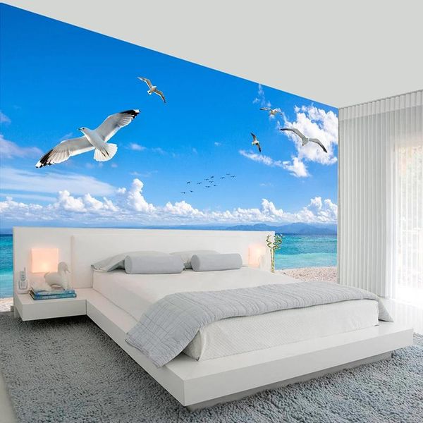 custom mural blue sky white clouds seagull beach scenery 3d p wallpaper living room bedroom tv background wall paper modern f wmtaju
custom mural blue sky white clouds seagull beach scenery 3d p wallpaper living room bedroom tv background wall paper modern f wmtaju