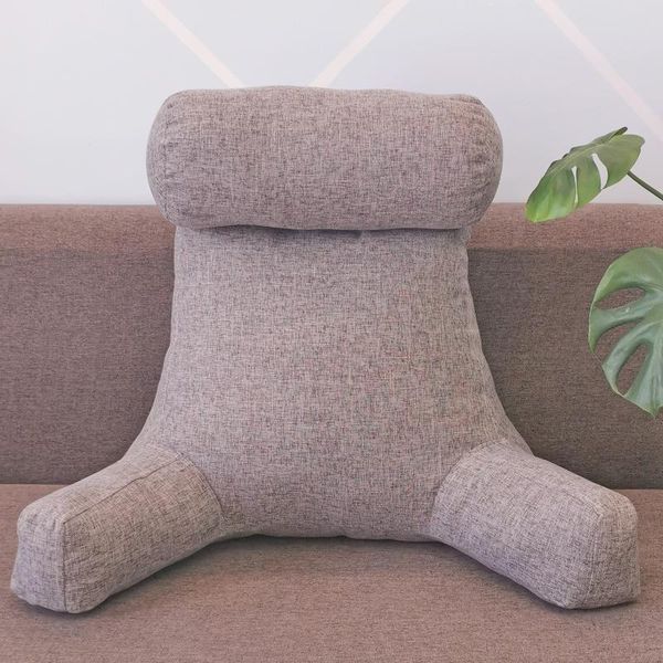 pillow super soft and thick cotton linen reading or lumbar to relieve neck waist pain in the study office
pillow super soft and thick cotton linen reading or lumbar to relieve neck waist pain in the study office