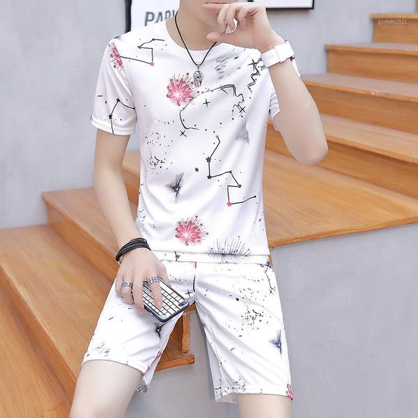 new men sweat suit summer print casual men's short-sleeved suit 2 pieces sets male t-shirts shorts mens jogger sets tracksuit1, Gray
new men sweat suit summer print casual men's short-sleeved suit 2 pieces sets male t-shirts shorts mens jogger sets tracksuit1, Gray