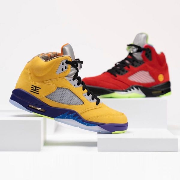 with box cool what the 5 mens basketball shoes cz5725-700 varsity maize ghost green solar orange 5s men sports trainers sneakers 7-13, White;red
with box cool what the 5 mens basketball shoes cz5725-700 varsity maize ghost green solar orange 5s men sports trainers sneakers 7-13, White;red