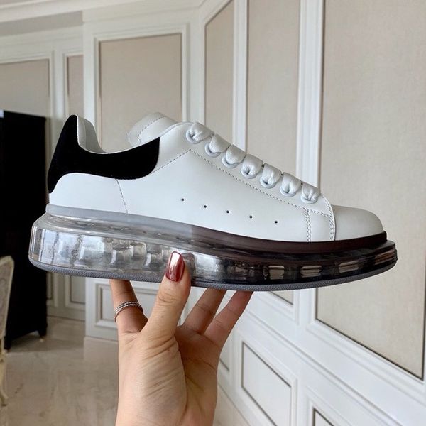 casual shoes oversized clear sole mens womens platform sneaker hommes leather trainer crystal bottom chaussures triple espadrilles, Black 
casual shoes oversized clear sole mens womens platform sneaker hommes leather trainer crystal bottom chaussures triple espadrilles, Black