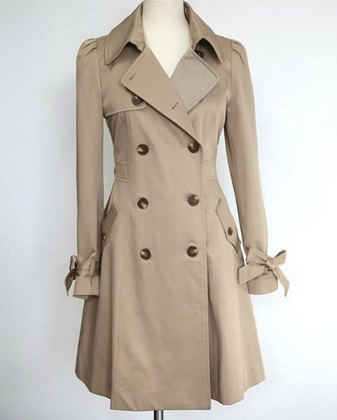 women's trench coats s--5xl / spring women fashion large size wild casual long slim double-breasted coat, Tan;black
women's trench coats s--5xl / spring women fashion large size wild casual long slim double-breasted coat, Tan;black