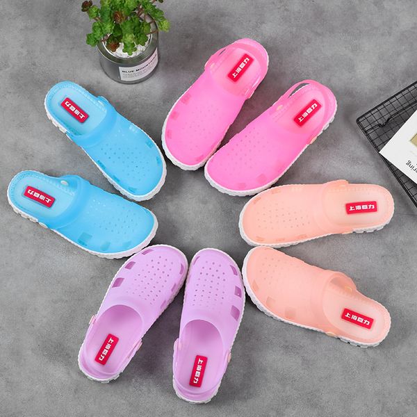 shanghai juli women's summer cave shoes beach baotou sandals women's anti sliding trend 3525, Black
shanghai juli women's summer cave shoes beach baotou sandals women's anti sliding trend 3525, Black