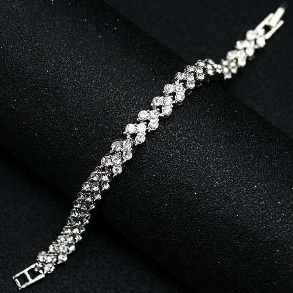 charm bracelets luxury hip hop rome bling iced out rhinestone cubic zirconia bracelet tennis chain for women men jewelry gift, Golden;silver
charm bracelets luxury hip hop rome bling iced out rhinestone cubic zirconia bracelet tennis chain for women men jewelry gift, Golden;silver