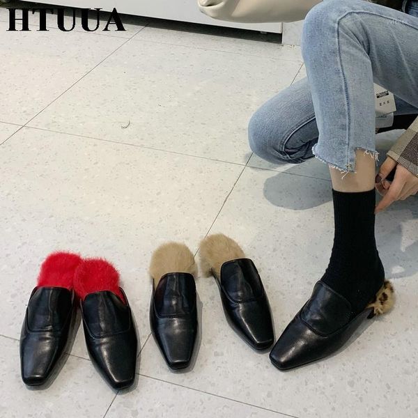 htuua brand square toe fur mules shoes women low heel slippers autumn winter outside fluffy fur slides ladies dress shoes sx43131, Black
htuua brand square toe fur mules shoes women low heel slippers autumn winter outside fluffy fur slides ladies dress shoes sx43131, Black