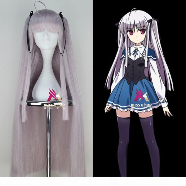 gt;>> girl's long straight anime cosplay wig with ponytails, Black;brown
gt;>> girl's long straight anime cosplay wig with ponytails, Black;brown