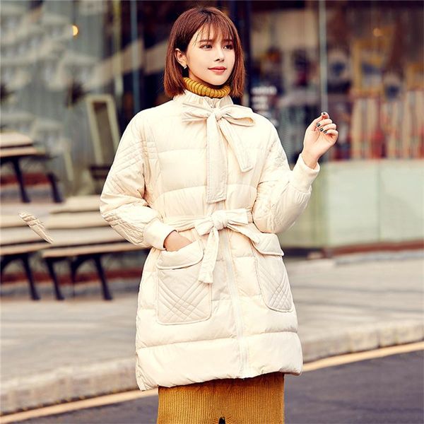 women's down & parkas winter coat female fashion jacket + belt korean thick long duck jackets casual warm coats hiver, Black
women's down & parkas winter coat female fashion jacket + belt korean thick long duck jackets casual warm coats hiver, Black