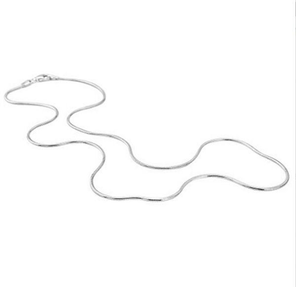 2022 new 925 sterling silver smooth snake chain necklace lobster clasps chain jewelry size 1mm 16
2022 new 925 sterling silver smooth snake chain necklace lobster clasps chain jewelry size 1mm 16
