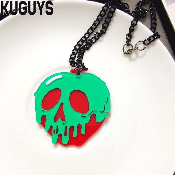 new fashion jewelry skeleton necklace for women's fashion acrylic apple skull pendant necklace sweater chain, Silver
new fashion jewelry skeleton necklace for women's fashion acrylic apple skull pendant necklace sweater chain, Silver
