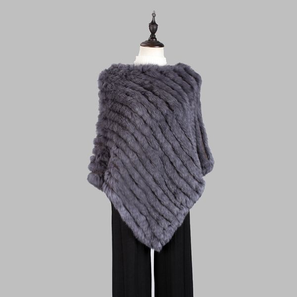 women spring autumn knit genuine rabbit fur poncho scarves real natural rabbit fur shawl pashmina triangle cape 201026, Blue;gray
women spring autumn knit genuine rabbit fur poncho scarves real natural rabbit fur shawl pashmina triangle cape 201026, Blue;gray