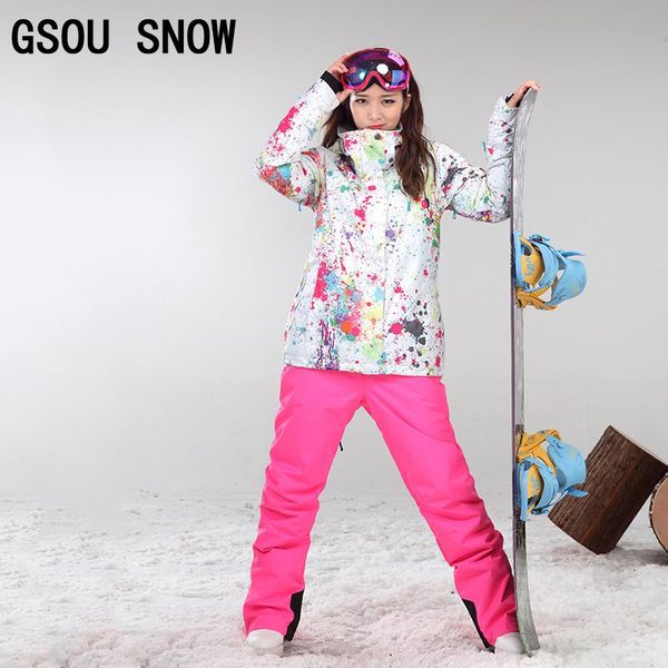 skiing jackets gsou snow women ski jacket outdoor winter suit womens waterproof windproof snowboard coat
skiing jackets gsou snow women ski jacket outdoor winter suit womens waterproof windproof snowboard coat