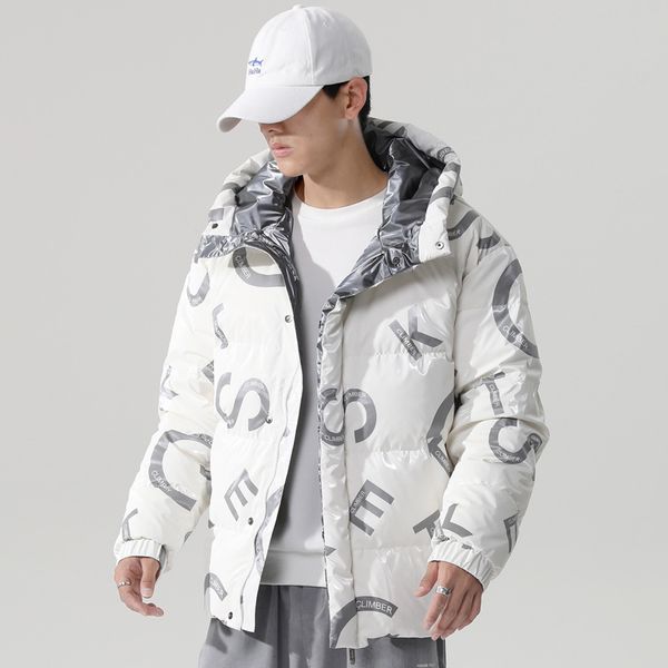 down jacket new men's winter 2020 plus velvet warm jacket trend short beautiful color white duck down men, Black
down jacket new men's winter 2020 plus velvet warm jacket trend short beautiful color white duck down men, Black