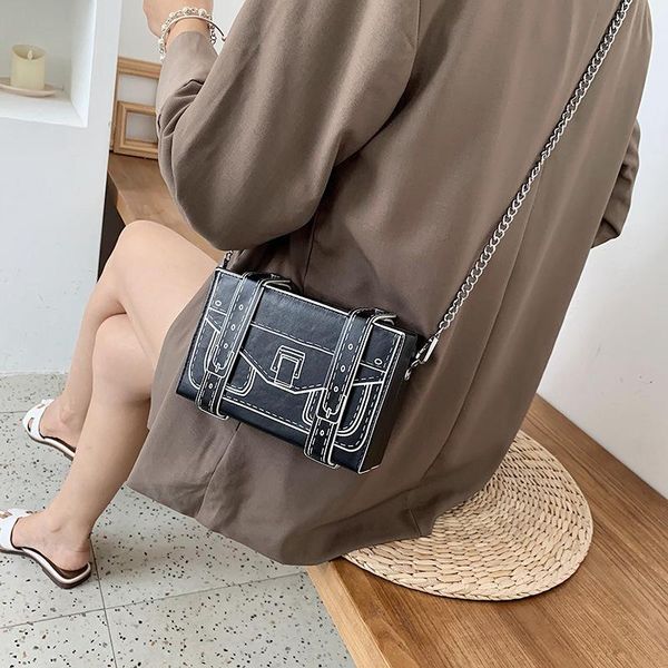 designer- cute handbag for women printing box shape shoulder bag ladies square crossbody small bag
designer- cute handbag for women printing box shape shoulder bag ladies square crossbody small bag