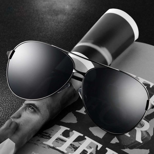 driving big sunglasses fashion for men's face sunglasses for men's anti ultraviolet polarizing glasses for drivers, White;black
driving big sunglasses fashion for men's face sunglasses for men's anti ultraviolet polarizing glasses for drivers, White;black