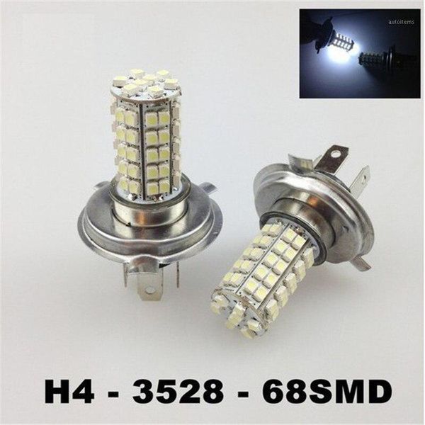 1pcs car led fog lamp h4-68smd 3528 car headlight motor light brake light highlight front signal lamp white fog bulb1
1pcs car led fog lamp h4-68smd 3528 car headlight motor light brake light highlight front signal lamp white fog bulb1