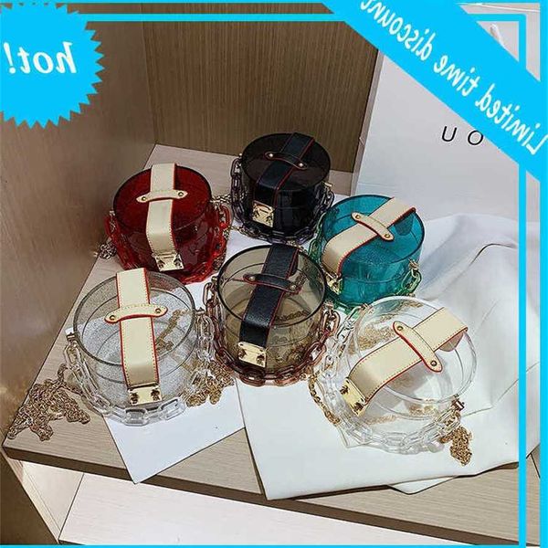 women 2020 new acrylic bucket chain fashion transparent one shoulder messenger women's bag
women 2020 new acrylic bucket chain fashion transparent one shoulder messenger women's bag