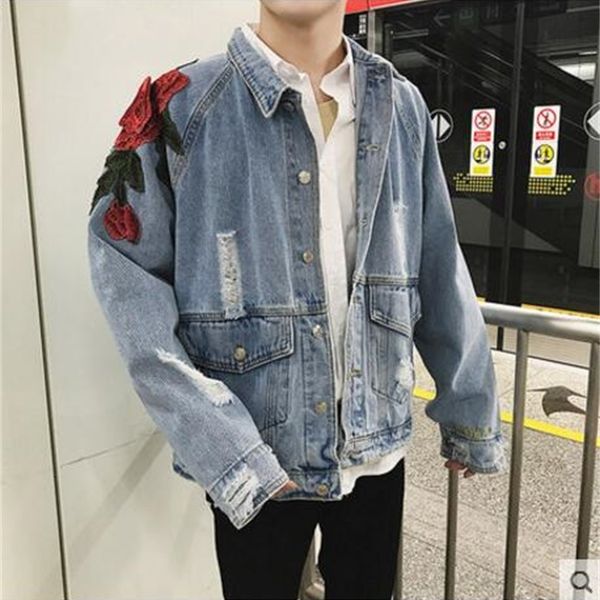 2021 New Spring Jeans From Vintage Fashion Embroidered with Baggy Men Jacket Jeans. 48FF, Tan;black
2021 New Spring Jeans From Vintage Fashion Embroidered with Baggy Men Jacket Jeans. 48FF, Tan;black