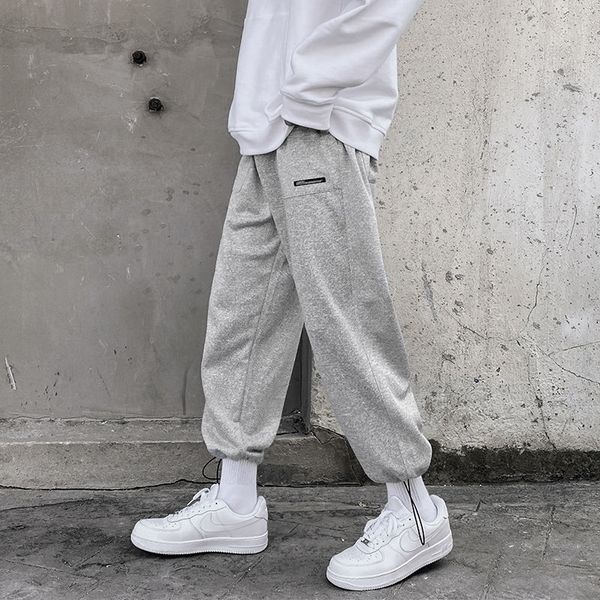 2021 men's solid color straight harem autumn new woman sport casual trousers oversize man streetwear pants c1ej, Black
2021 men's solid color straight harem autumn new woman sport casual trousers oversize man streetwear pants c1ej, Black