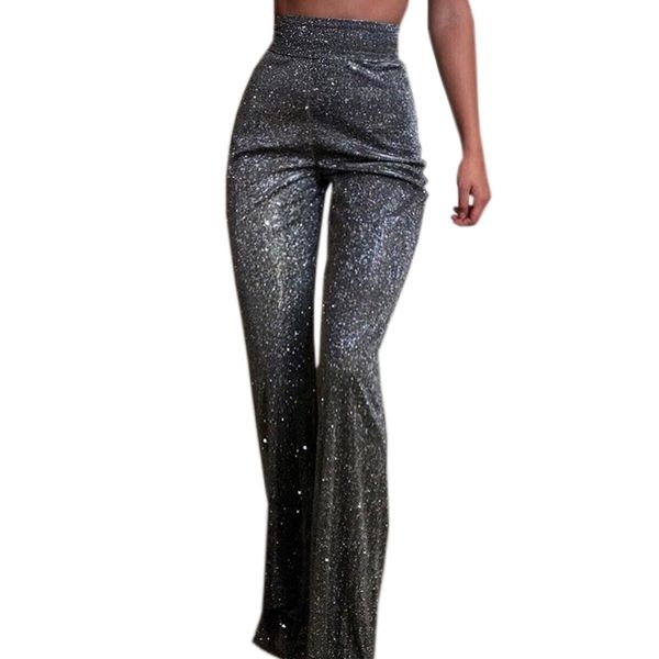 fly casual zipper bell bottom flare pants silver glitter high waist wide leg pants club festival party shine trousers m0265 y200418, Black;white
fly casual zipper bell bottom flare pants silver glitter high waist wide leg pants club festival party shine trousers m0265 y200418, Black;white