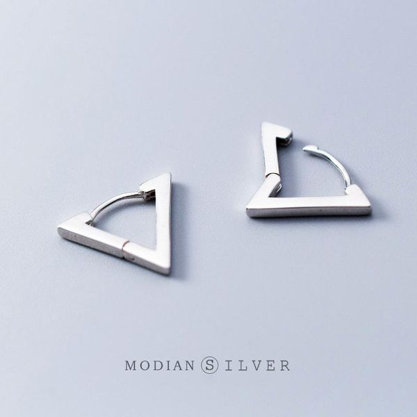 modian fashion minimalist black triangle 925 sterling silver allergy women hoop earrings fashion jewelry mode bijoux, Golden;silver
modian fashion minimalist black triangle 925 sterling silver allergy women hoop earrings fashion jewelry mode bijoux, Golden;silver