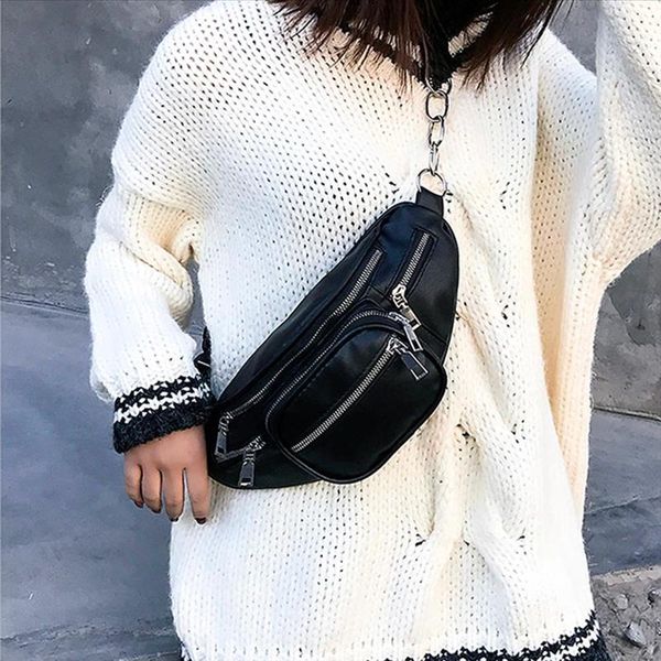 women fanny pack waist bag kidney solid leather pouch shoulder streetwear waterproof crossbody bag chest bag sac banane femme
women fanny pack waist bag kidney solid leather pouch shoulder streetwear waterproof crossbody bag chest bag sac banane femme