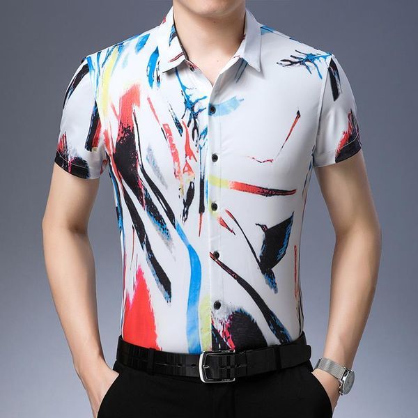 new leisure style printed shirt male fashion patchwork colors clothes shrot sleeve dress shirt drop shipping, White;black
new leisure style printed shirt male fashion patchwork colors clothes shrot sleeve dress shirt drop shipping, White;black