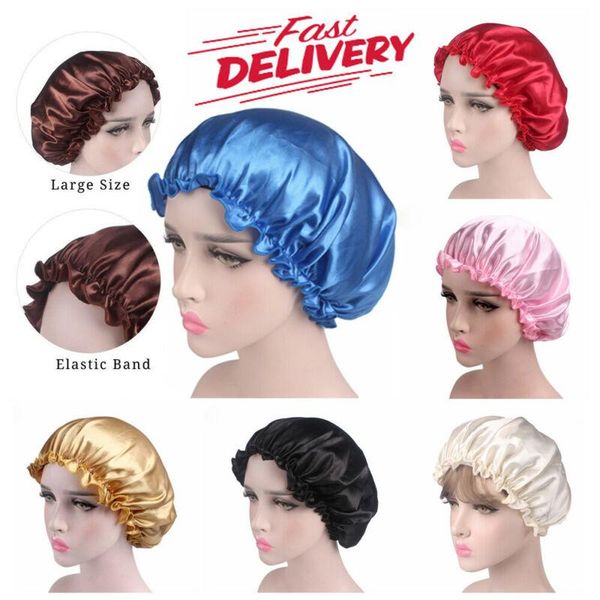 faroor 1pcs elastic band silk satin night sleep cap hair care beauty bonnet hat head cove nigh cap
faroor 1pcs elastic band silk satin night sleep cap hair care beauty bonnet hat head cove nigh cap