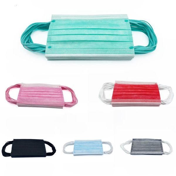 disposable face masks 50pcs/bag masks colorful mask 3 layer black gray pink dust mouth masks cover 3-ply non-woven
disposable face masks 50pcs/bag masks colorful mask 3 layer black gray pink dust mouth masks cover 3-ply non-woven